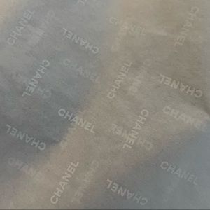 💯 Authentic CHANEL gift wrap tissue paper